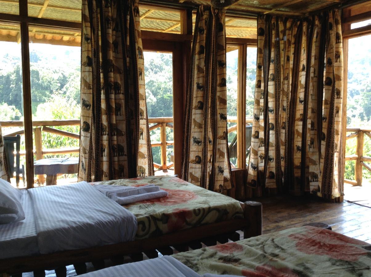 Rushaga Gorilla Lodge Bugambira Bagian luar foto