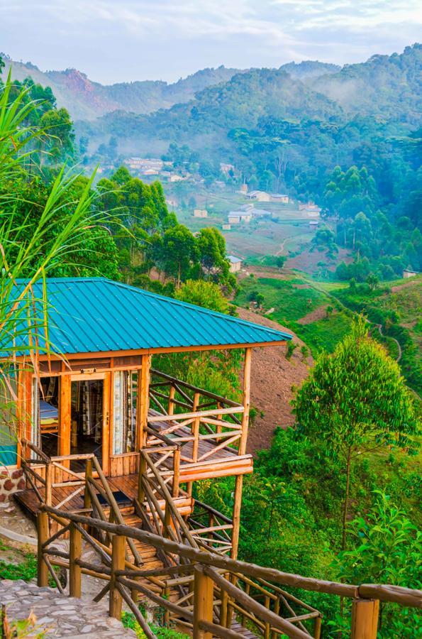 Rushaga Gorilla Lodge Bugambira Bagian luar foto