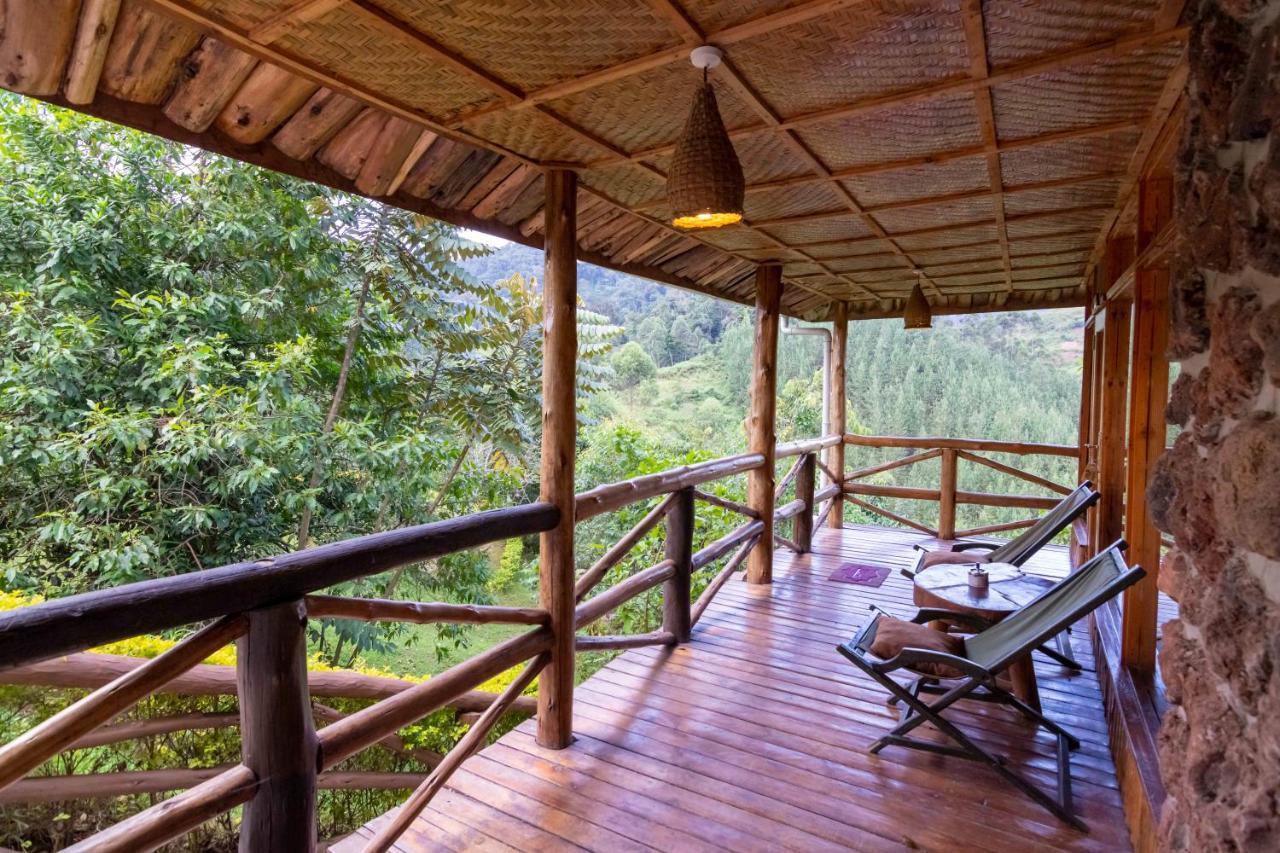 Rushaga Gorilla Lodge Bugambira Bagian luar foto