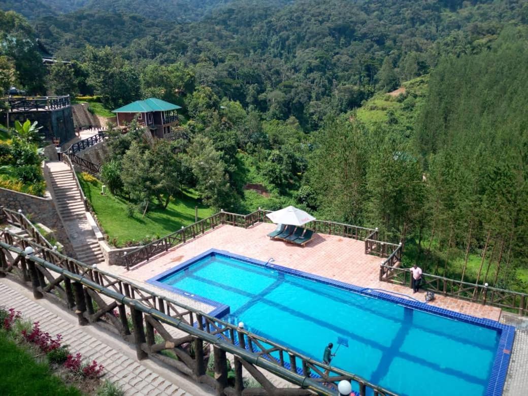 Rushaga Gorilla Lodge Bugambira Bagian luar foto